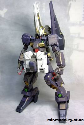 №14624 - RX-121-2A Gundam TR-1 из бумаги