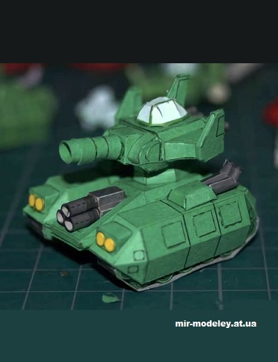 №14613 - SD HT-01B Magella Attack Tank из бумаги