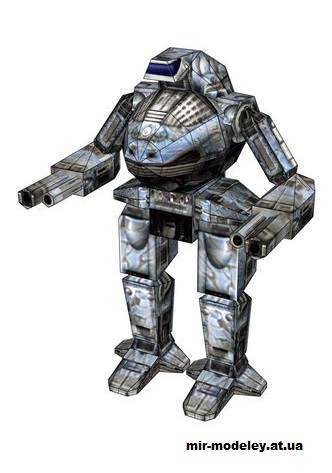№14656 - Annihlator (Mechwarrior 3) из бумаги