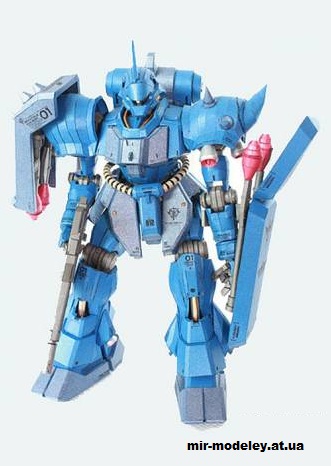 №14625 - AMS-119 Geara Doga Gundam из бумаги
