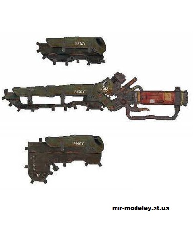 №14599 - Ripper (Fallout 4) [Костя Полозов] из бумаги