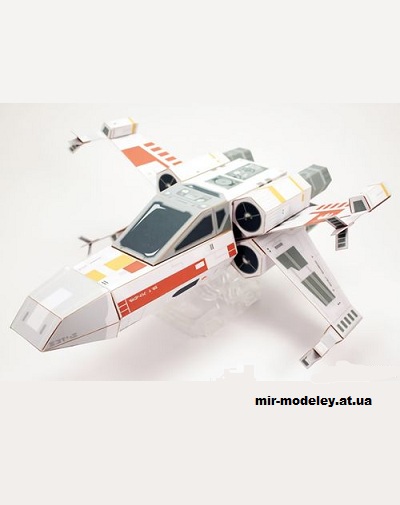 №14706 - X-Wing (Star Wars) из бумаги