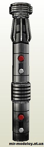 №14772 - Darth Maul Light Saber (Star Wars) из бумаги