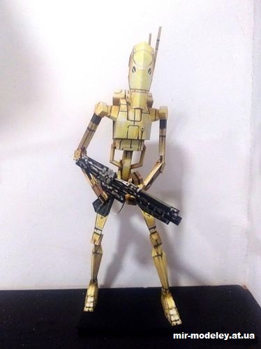 №14743 - Боевой дроид B1 (Star Wars) из бумаги