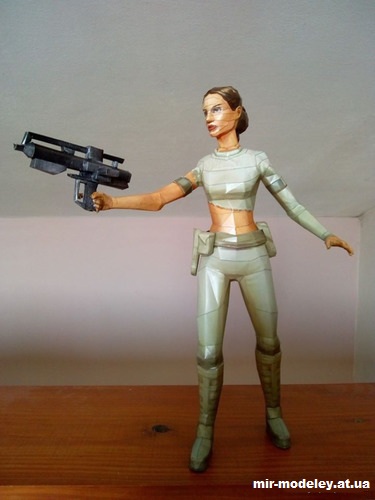 №14737 - Padme Amidala (Star Wars - Jurai Saska) из бумаги