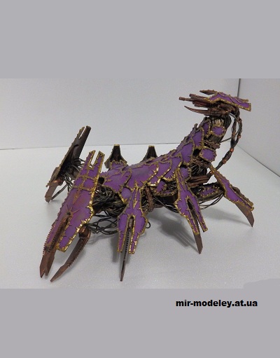 №14865 - Brass Scorpion (Eli Patoroch / Warhammer 40k) из бумаги