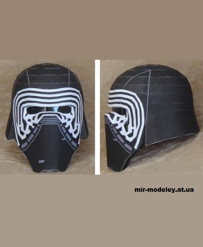 №14797 - Cairo Wren Helmet (Star Wars: A New Hope) из бумаги