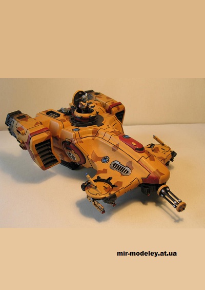 №14918 - Tau Devilfish (Eli Patoroch / Warhammer 40k) из бумаги