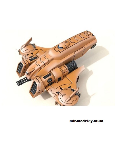 №14919 - Tau Piranha (Eli Patoroch / Warhammer 40k) из бумаги