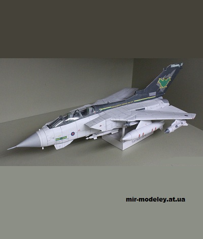 №15018 - Panavia Tornado из бумаги