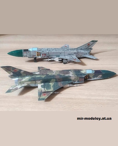 №15023 - Су-15ТМ (Виталий Митусов) из бумаги