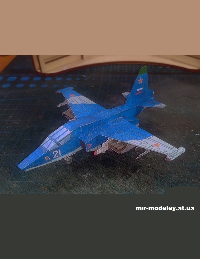 №15010 - Су-39 / Su-39 (Виталий Митусов) из бумаги