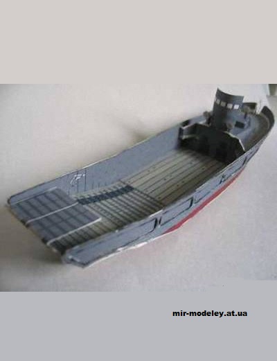 №15115 - Daihatsu Landing Craft typ LCVP из бумаги