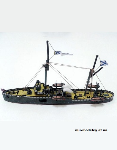 №15118 - Ардаган (1910) / Ardagán (Los barcos de papel 1910) из бумаги