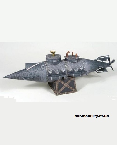 №15287 - Le Bateau Sous-Marin (Pellerin) из бумаги