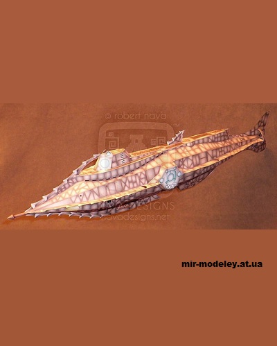 №15279 - Подводная лодка «Наутилус» из к/ф 1954 года «20 000 лье под водой» / Nautilus - «Vingt mille lieues sous les mers» (Disney Experie)