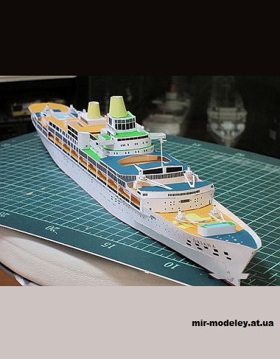 №15259 - Orient Line S.S. Oriana (Senaun) из бумаги