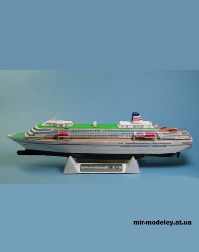 №15270 - Круизное судно Asuka (Toshimasa Mitsutake) из бумаги