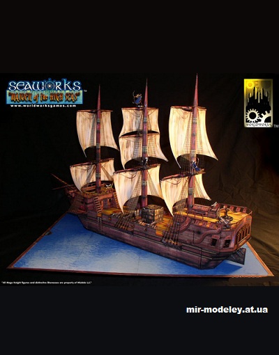 №15238 - Maiden Of The High Seas (WorldWorksGames) из бумаги