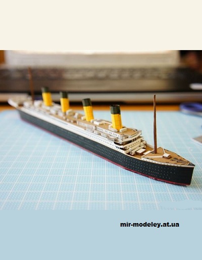 №15257 - Титаник / RMS Titanic (Masayu-i) из бумаги