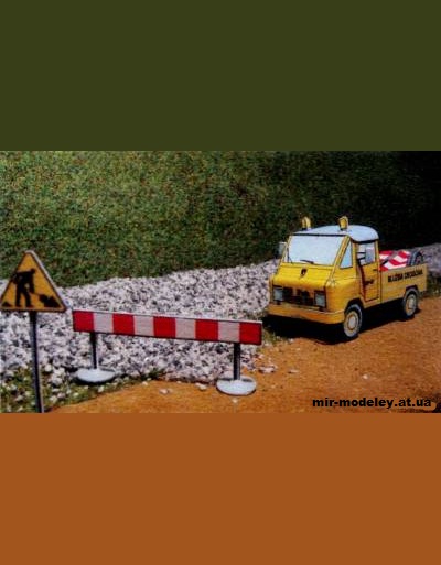 №1533 - Пикап Zuk A03M/A13M (TAK 101) из бумаги