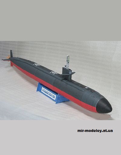 №15314 - USS Los Angeles (SSN-688) из бумаги