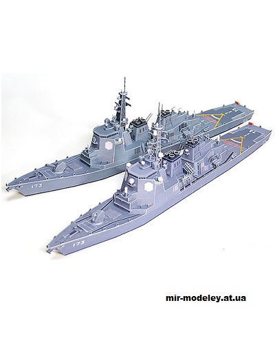 №15320 - JDS Kongo Missile Destroyer (DDG-173) из бумаги