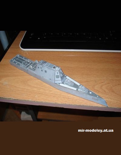 №15323 - Эскадренныe миноносцы типа «Замволт» (RocketmanTan) из бумаги