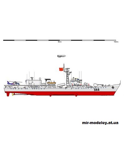 №15369 - Type 053HT (Chaiwat Kosatanakom) из бумаги