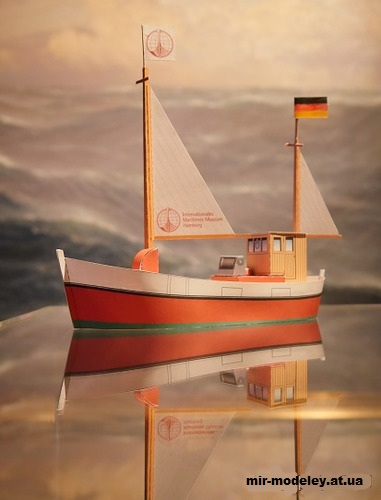 №15331 - IMMH fishing cutter (HMV) из бумаги