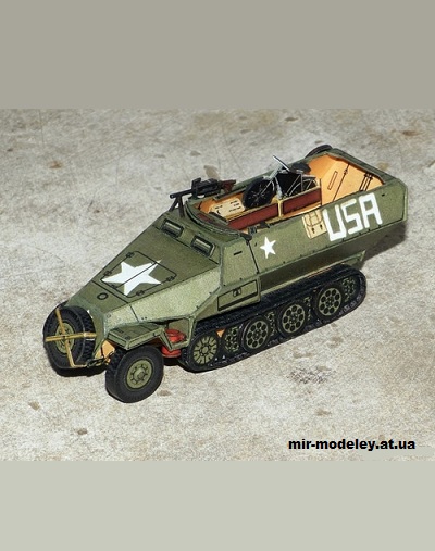 №15427 - Sd.Kfz. 251 трофейный / Sd.Kfz. 251