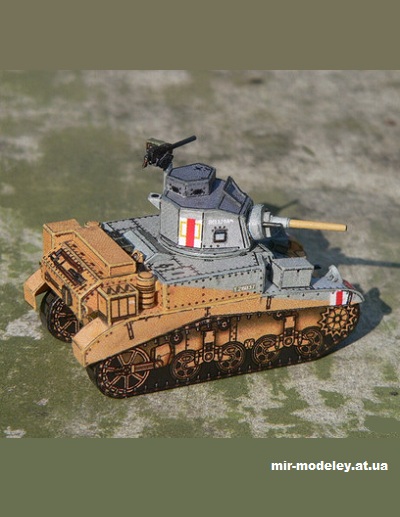 №15428 - Stuart Mk.I Honey (R & P Models) из бумаги