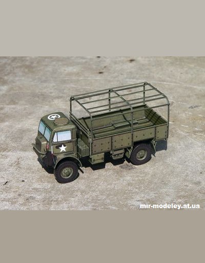 №15398 - Bedford QLD General Service (PR Models) из бумаги