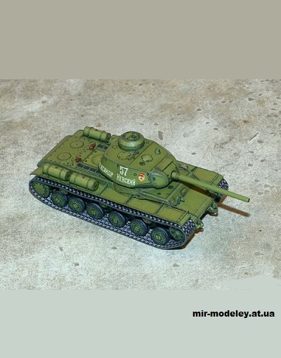 №15412 - КВ-85 / KV-85 (R & P Models) из бумаги