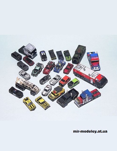 №15459 - Набор гражданской техники из к/ф