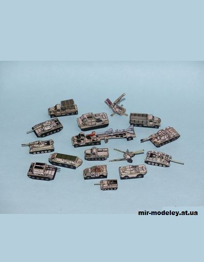 №15457 - Six day war - Egypt (R & P Models) из бумаги