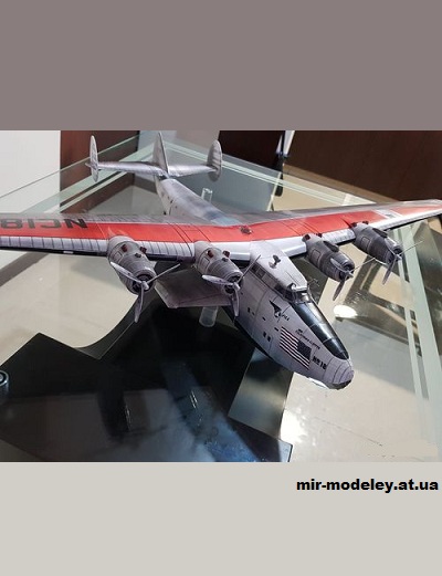 №15586 - Boeing 314 Clipper (Tex Mod) из бумаги