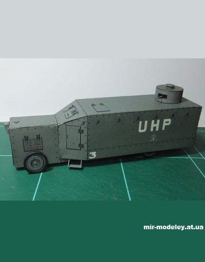 №15523 - Somua-Naval Armoured Bus (Pablo Martin) из бумаги