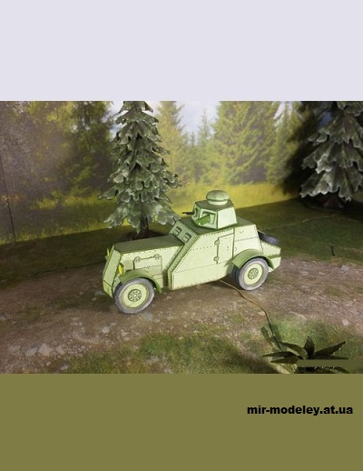 №15499 - Бронеавтомобили БА-11, БА-27, БА-30 (Алексей Козлов, Иван Сухоруков) из бумаги