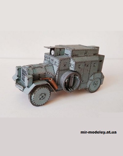 №15535 - Krupp-Daimler Sd.Kfz.3 из бумаги