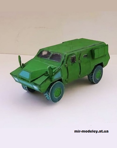 №15525 - ACMAT 4x4 VLRB из бумаги