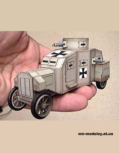 №15550 - Ehrhardt E-V/4 (Don Weeks) из бумаги