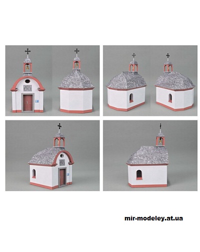 №15686 - Rochuskapelle (Mondorfer Bastelbogen) из бумаги