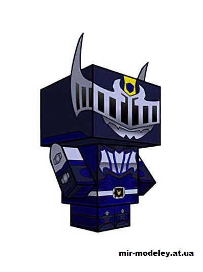 №15786 - Kamen Rider Wing Knight (cubeecraft) из бумаги