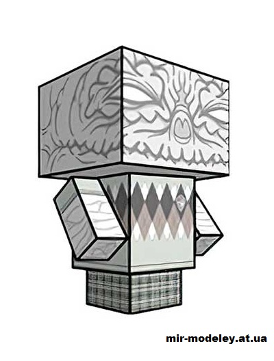 №15730 - So So Death (cubeecraft) из бумаги
