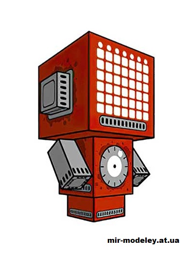 №15726 - KaL-10 (cubeecraft) из бумаги