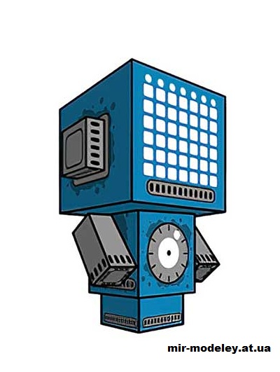 №15747 - KaL-09 (cubeecraft) из бумаги