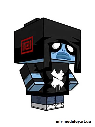 №15737 - Kakuula (cubeecraft) из бумаги