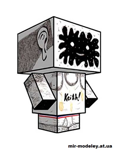 №15718 - Keith (cubeecraft) из бумаги