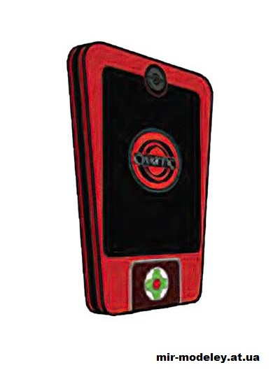 №15785 - Chaotic Codescanner (cubeecraft) из бумаги